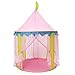Zelt im Freien Kinder Mädchen-Prinzessin Rosa Nettes Zelt Tragbare Indoor Outdoor faltbare Spielzeug-Haus Kinder Großes Moskitozelt Praktisch und Vielseitig ( Farbe : Rosa , Size : 39.37X53.15inch )