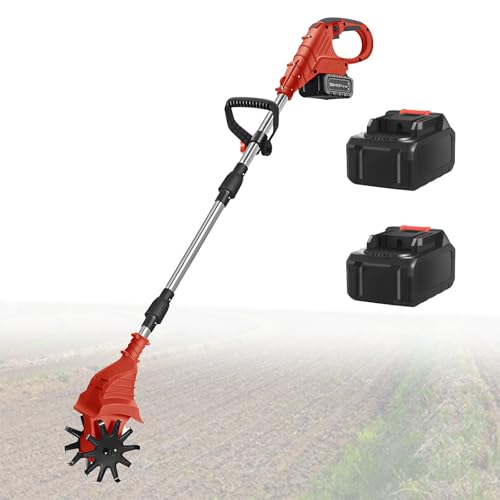 Cultivateur électrique pour ameublir la terre dure et éliminer les mauvaises herbes