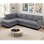 Gray With Right Chaise