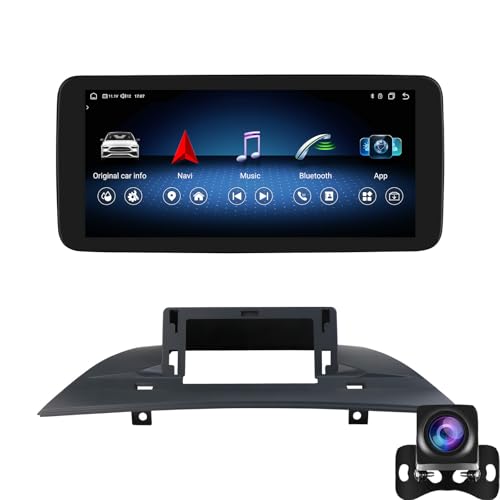Radio Multimedia Inalámbrico Carplay/Android Para Automóvil De 10,25 Pulgadas Para X3 E83 (2004-2010) Compatible Con Bluetooth, AM/FM, Mirror Link, Entrada USB/TF/AUX + Cámara De Respa(Size:4G 6+128)