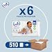 Lotus Baby Saubere Haut – Baby-Pads – 510 Wattepads
