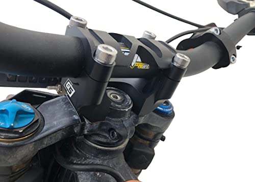 Gritshift Heavy Hitter Mx Direct Mount Riser Fat Bar 1 1/8" Clamp (Black) #TOP1