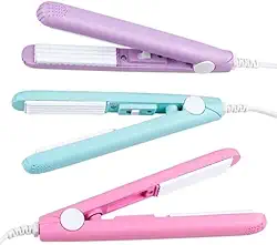 Mini Chapinha Prancha de Cabelo Portátil para Franja e Barba Premium Presente Mini Kit Viagem Travel