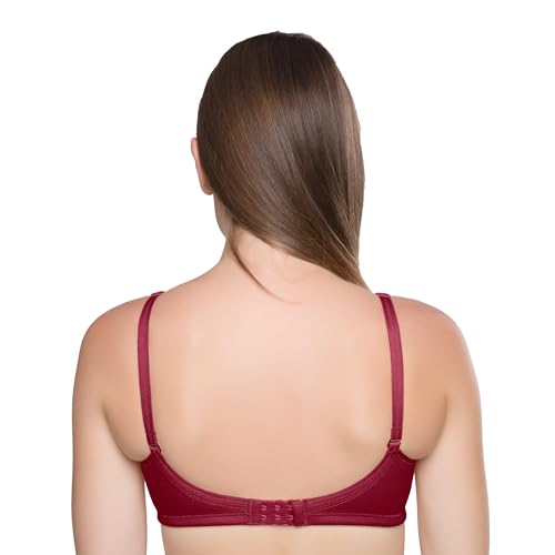 Image of TRYLO Cotton Riza Minimizer Women's Non-Padded Non-Wired Seamless Molded Bra