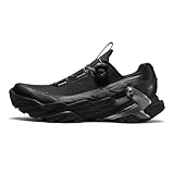 KAILAS Men's FUGA DU BOA Trail Running Shoes Lightweight Non-Slip Wide Toe Box Jogging Walking Hiking Shoe Black US 8.5