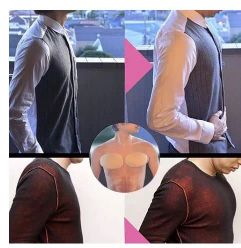Adesivos De Silicone Autoadesivos De Músculo Masculino Bege