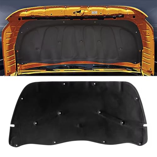 Hood Insulation Pad for FJ Cruiser Bonnet Insulation for Fj Cruiser 2007-2023 Models Engine Cover Heat Shield Black