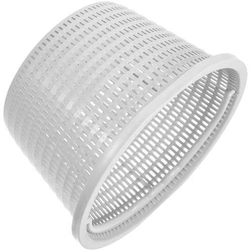 PACKOVE Cesta de Filtro para Piscina de 20 CM, Cesta Colgante de Plástico para Skimmer, Accesorio para Filtrado en Piscinas Residenciales