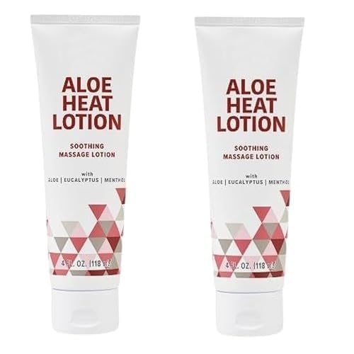 Aloe Heat Lotion - 2 Pack (118ml x 2) | Warming & Cooling Massage Lotion with Aloe Vera, Eucalyptus & Menthol | Soothing Body Massage for Muscles, Joints, Back, Neck & Shoulders | Fast Absorbing Formula-image-21