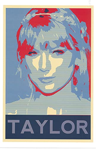 Top Shelf Tools Taylor Swift Wall Art 11''x17'' (UNFRAMED) | Funky Taylor Swift Poster | Taylor Swift Art Poster