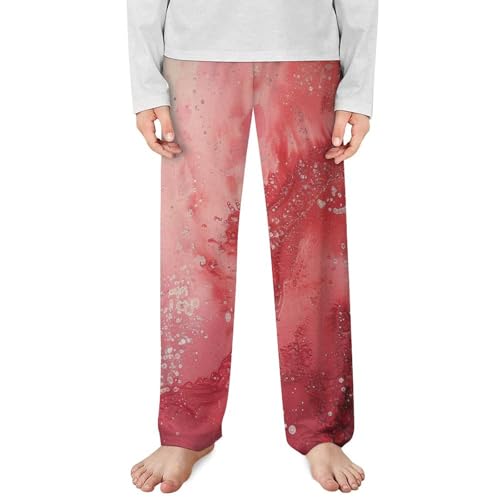 Red Glittery SparklesChildren's Casual Pajamas140CM