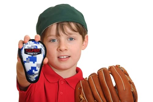 Image of Youper Boys Youth Soft Foam Protective Athletic Cup (Ages 7-12), Kid Athletic Cup for Baseball, Football, Lacrosse, Hockey, MMA