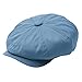 QBQZXAOSOWH Berretto da Strillone Grande Grande Uomo Twill di Cotone A Otto Pannelli Cappello da Donna Berretti da Panettiere Kaki Cappelli retrò Berretto Maschile 58-59 Cm Azzurro