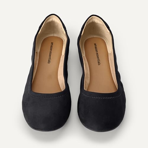 Image of Amazon Essentials Women's Belice Comfortable Slip-On Ballet Flats Shoes