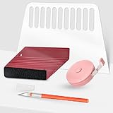 Lativo Wallpaper Smoothing Tools Kit for Peel and Stick Wallpaper, Wallpaper Installation Tools for Squeegee,Tape Measure,Exacto Knife for Contact Paper, Handing Tool Window Film Vinyl Wrap Backsplash