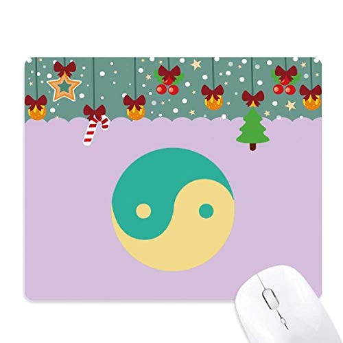 Alfombrilla de ratón con patrón de China Yin-Yang Taichi para ordenador