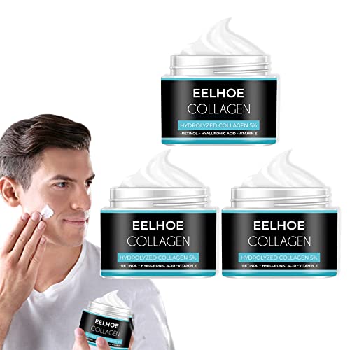 MenPro+ Crema Revitalizante Control de Líneas, Crema antiarrugas antienvejecimiento para hombres con colágeno EELHOE, Crema revitalizante para hombres todo en 1 para hombres (150g) Cover
