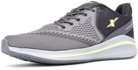 SPARX Mens SM 678 | Enhanced Durability & Soft Cushion | Grey Running Shoe - 6 UK (SM 678)