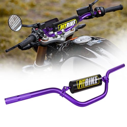 Motorcycle Handlebars Aluminum 7/8 Motorcycle Handlebars with Foam Pad for