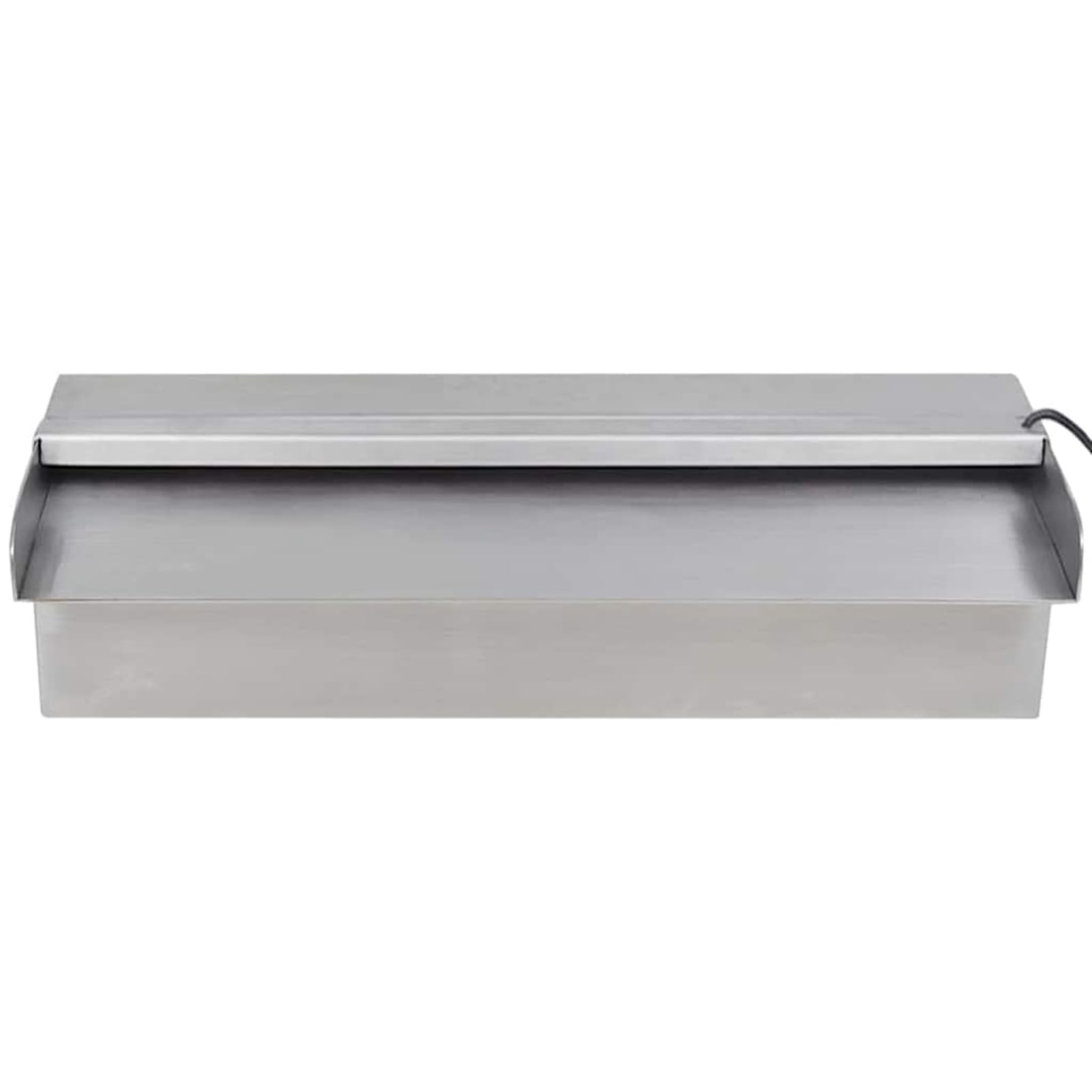 Edelstahl Pool-Fontäne mit LED-Beleuchtung, 30x11,5x8 cm, für Teich oder Pool Poolzubehör 41671