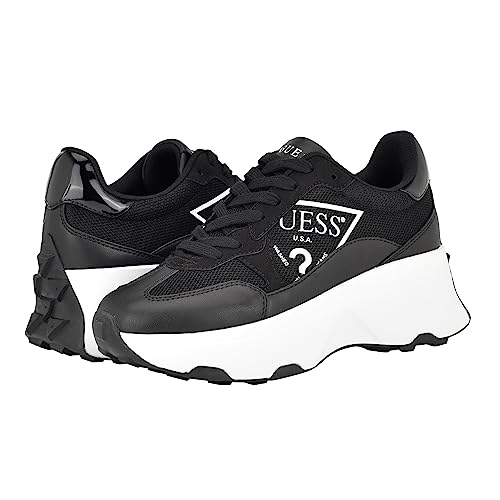 Guess Baskets Calebb3 pour femme, noir, 36.5 EU