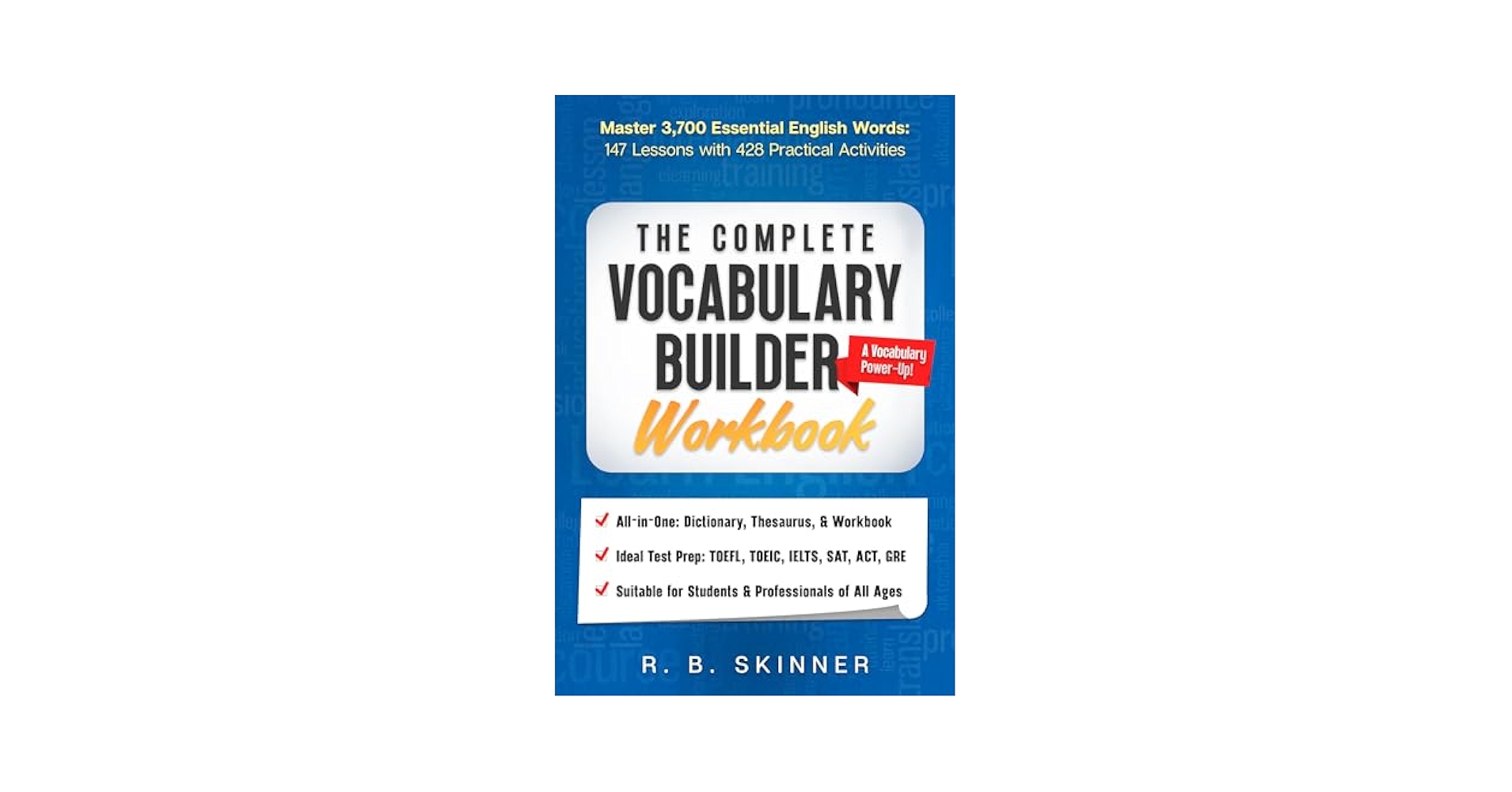 英語字彙力 The Vocabulary Builder Workbook Amazon.com: The Vocabulary Builder Workbook: Simple Lessons