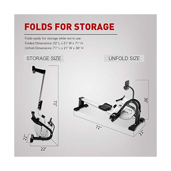 JOROTO-Magnetic-Rower-Rowing-Machine-with-LCD-Display-300LB-Weight-Capacity-Row-Machine-Exercise-Rower-for-Home-Gym-MR35 JOROTO Magnetic Rower Rowing Machine with LCD Display 300LB Weight Capacity Row Machine Exercise Rower for Home Gym (MR35)