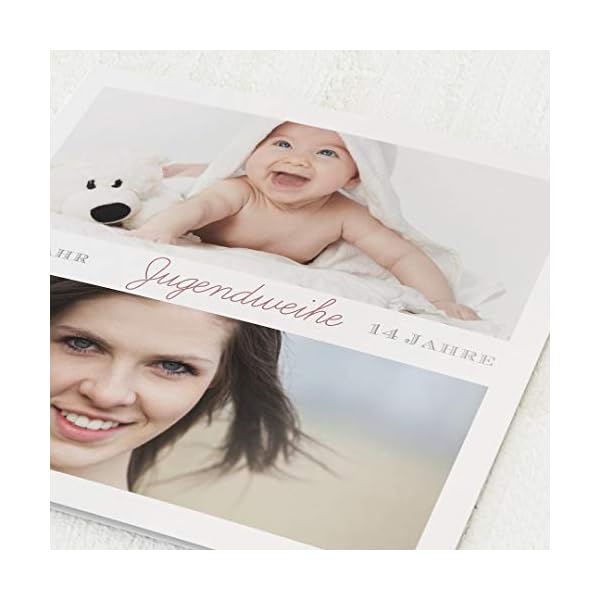 sendmoments Jugendweihe Einladung, Erwachsenwerden, 5er Klappkarten-Set quadratisch, personalisiert mit Text & Fotos…