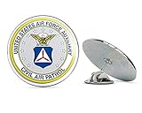 NYC Jewelers Round Civil Air Patrol Auxiliary (air Force USAF Military) Metal 0.75' Lapel Hat Pin...