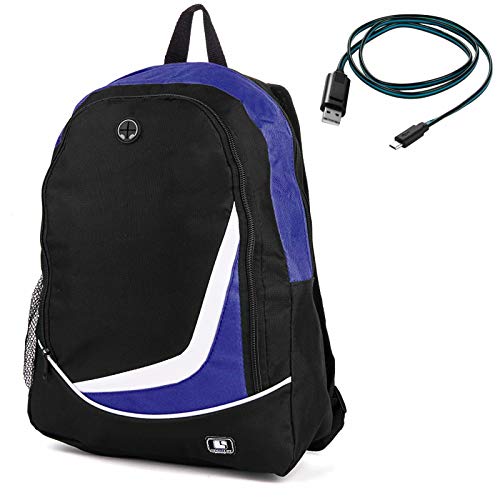 Commuter Backpack for Acer Aspire Chromebook 15.6 inch Laptop and Charge Cable