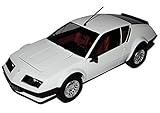 Aus Metall mit Plastikteilen Norev Renault Alpine A310 1981 Weiss 1/18 Modell Auto mit individiuellem Wunschkennzeichen