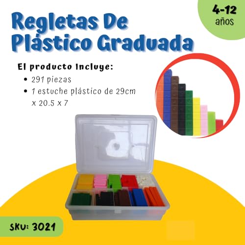 Consejos y comparativas para Comprar Regletas cuisenaire al mejor precio. 10 Imagen adicional