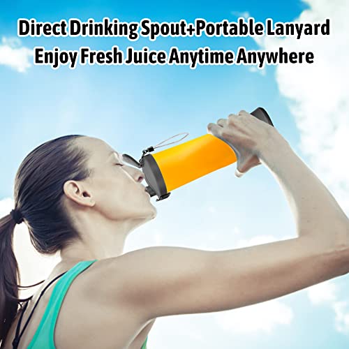600ml Portable Blender USB Rechargeable, TOPESCT Waterproof Personal Blender for Shakes and Smoothies, 270W Strong Cutting Power with 6pcs 3D Blades for Travel, Office & Sports (Black) - Image 3