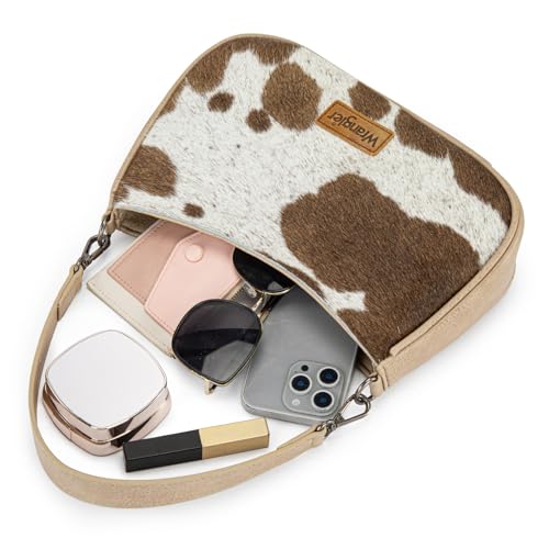 Image of Wrangler Western Shoulder Bag for Women Small Purse Aztec Hobo Bag Handbag with Detachable Strap