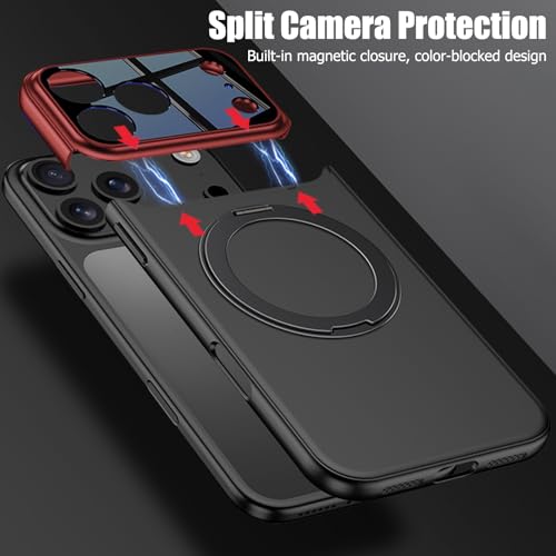 Coque iPhone 17 Pro Max antichoc mate avec béquille pour vos appels vidéo mains libres - 3