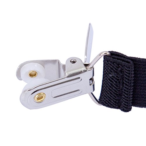 Awaytr Kids Boys Adults Suspenders - 4 Sizes Sturdy Metal Clips Elastic Adjustable Suspender (24 Inches (7 Months-3 Years),Brown) #TOP6