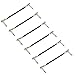 Produktbild Hemobllo 6 STÜCKE Gitarre Patchkabel Rechts Instrument Kabel für Gitarre Bass Effektpedale 15 cm (Flachkopf)