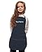 My Little Doc Personalized Navy Blue Kids Apron, Poly/Cotton Twill Fabric (Regular)