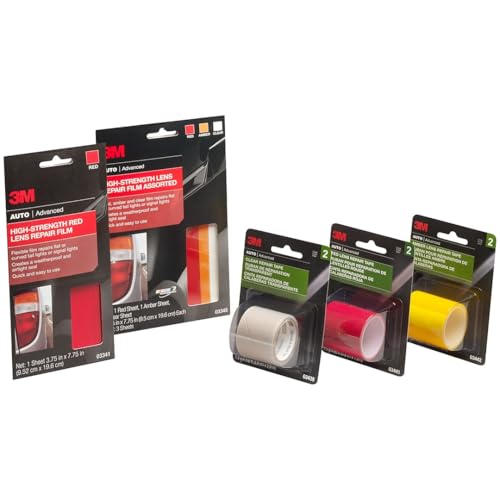 Image of 3M Red Lens Repair Tape, 03441, 1.875 in x 60 in, 2-Pack