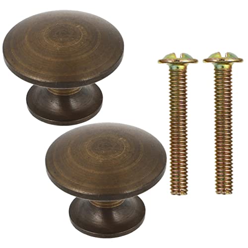 Poignées de meubles en cuivre HEMOTON boutons décoratifs pour tiroirs et placards - 4