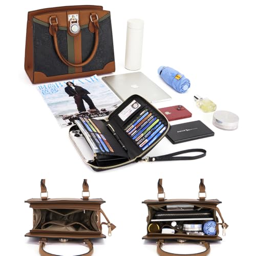 Set de bolso y cartera Qiyuer para mujer 2 piezas miniatura 7