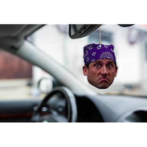 ASVP Shop Prison Mike Michael Scott The Office Inspired Car Air Freshener - Pack of 2 Cover