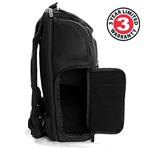 image for USA Gear Professional Camera Backpack DSLR Photo Bag with Comfort Stra