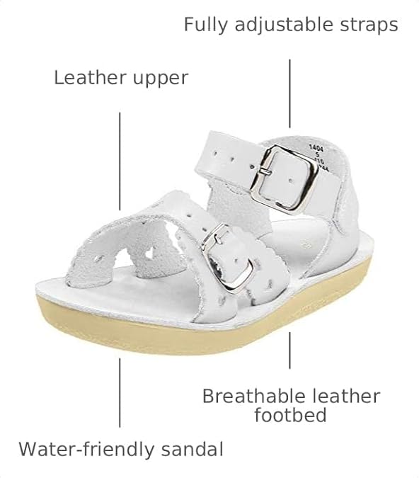 Sun-San Sweetheart Little Kid Leather Sandals