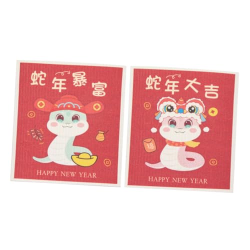 Alipis 2pezzi Da Cucina Spessi e Assorbenti Per Pulizia Lavaggio Pulizia Delle Superfici Per Piatti Strofinacci Da Cucina Di Da Panno