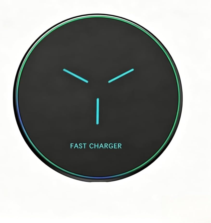 for iPhone 17 16 15 14 13 12 Pro Max Samsung Xiaomi Oppo Huawei 300W Wireless Charger Pad Induction Fast Wireless Charging Station (Black)