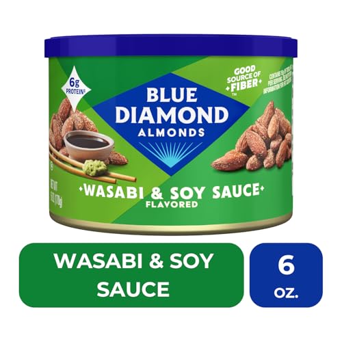 Image of Blue Diamond Almonds, Bold Wasabi & Soy Sauce, 6 Oz