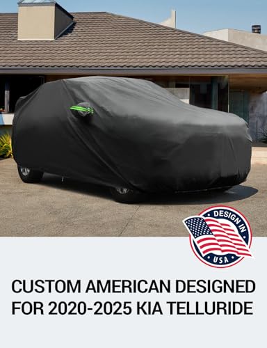 Image of Proadsy Custom Fit Car Cover for 2020-2025 Kia Telluride Waterproof Outdoor