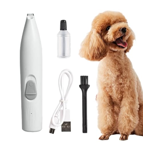 Tondeuse électrique silencieuse à vibrations réduites pour chien en appartement