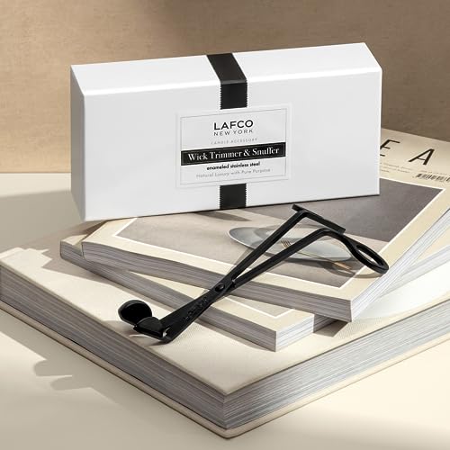 LAFCO New York Wick Trimmer & Snuffer - Use on Burning or Extinguished Wicks - Enameled Stainless Steel - Image 6